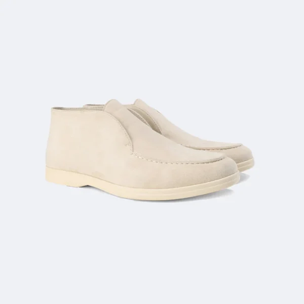 Luca High-Top Suede Loafers