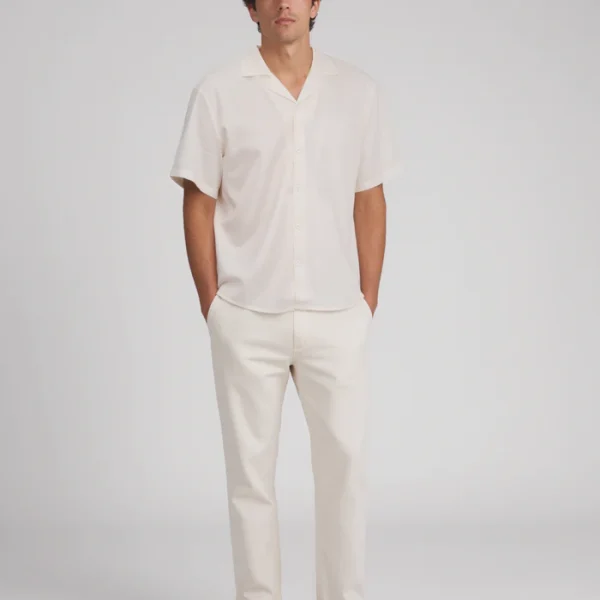 Vincenzo Short Sleeve Linen Shirt